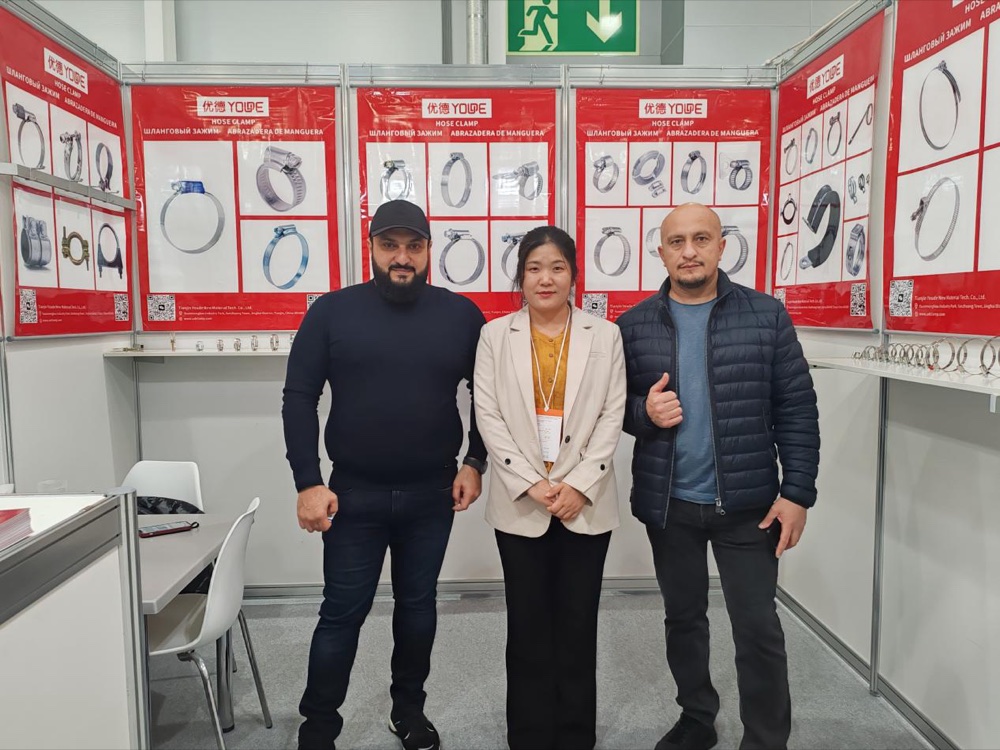 Discussing hose clamp requirements with buyers