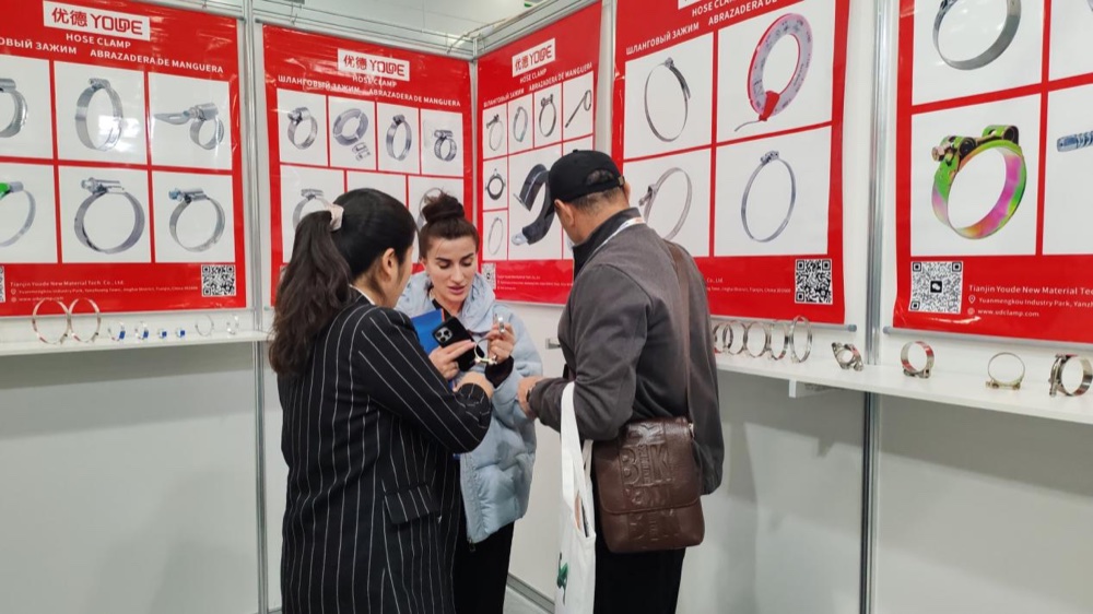 International distributors at the exhibition